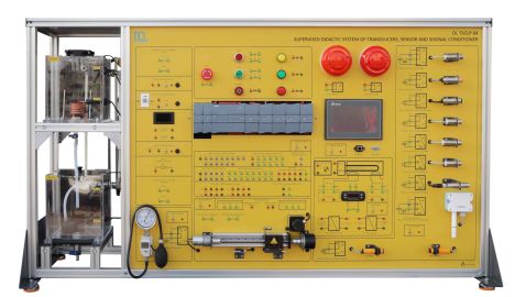 SUPERVISED DIDACTIC SYSTEM OF TRANSDUCERS, SENSORS AND SIGNAL CONDITIONERS
