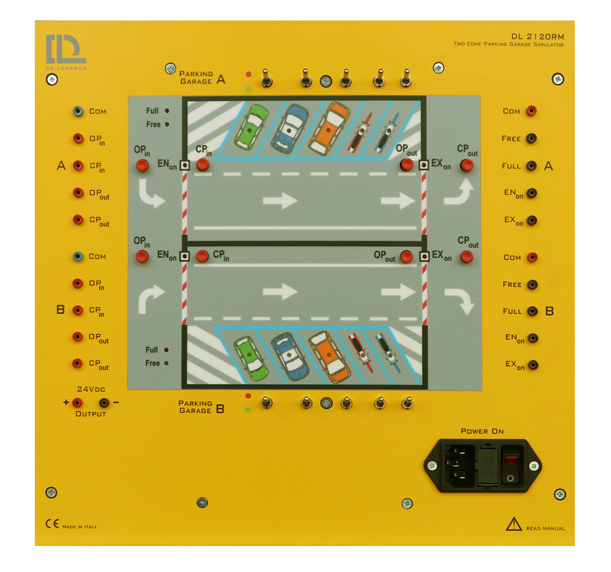 TWO-ZONE PARKING GARAGE SIMULATOR