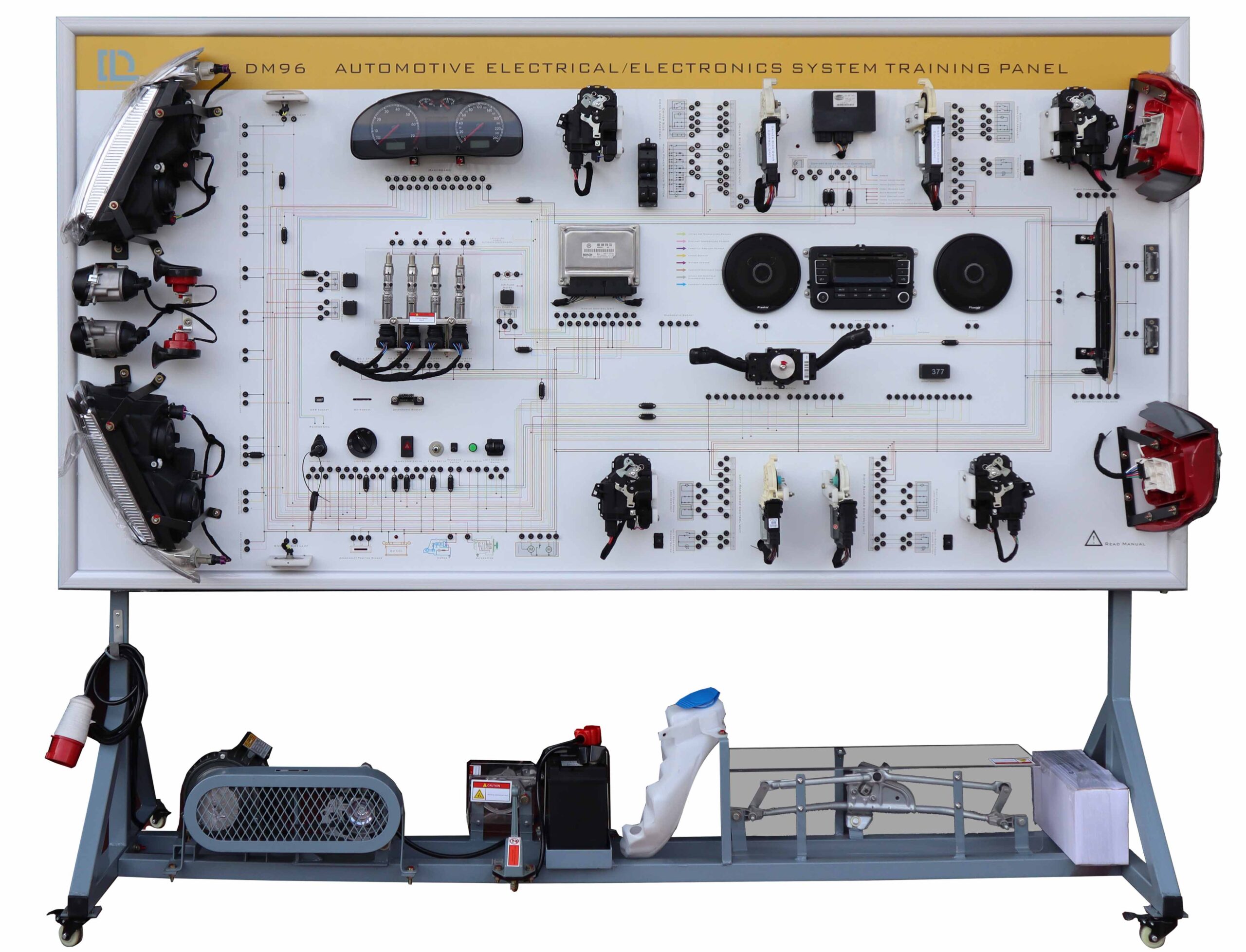 PANEL DE ENTRENAMIENTO DEL SISTEMA ELECTRÓNICO /ELÉCTRICO AUTOMOTRIZ