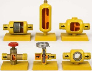 KIT OF REFRIGERATION CVCLE COMPONENT CUTAWAY MODELS