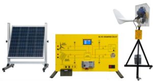 ENTRENADOR DE CENTRAL FOTOVOLTAICA-EÓLICA NO CONECTADA A LA RED