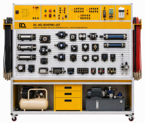 EQUIPO HÍBRIDO DE ELECTROHIDRÁULICA Y ELECTRONEUMÁTICA