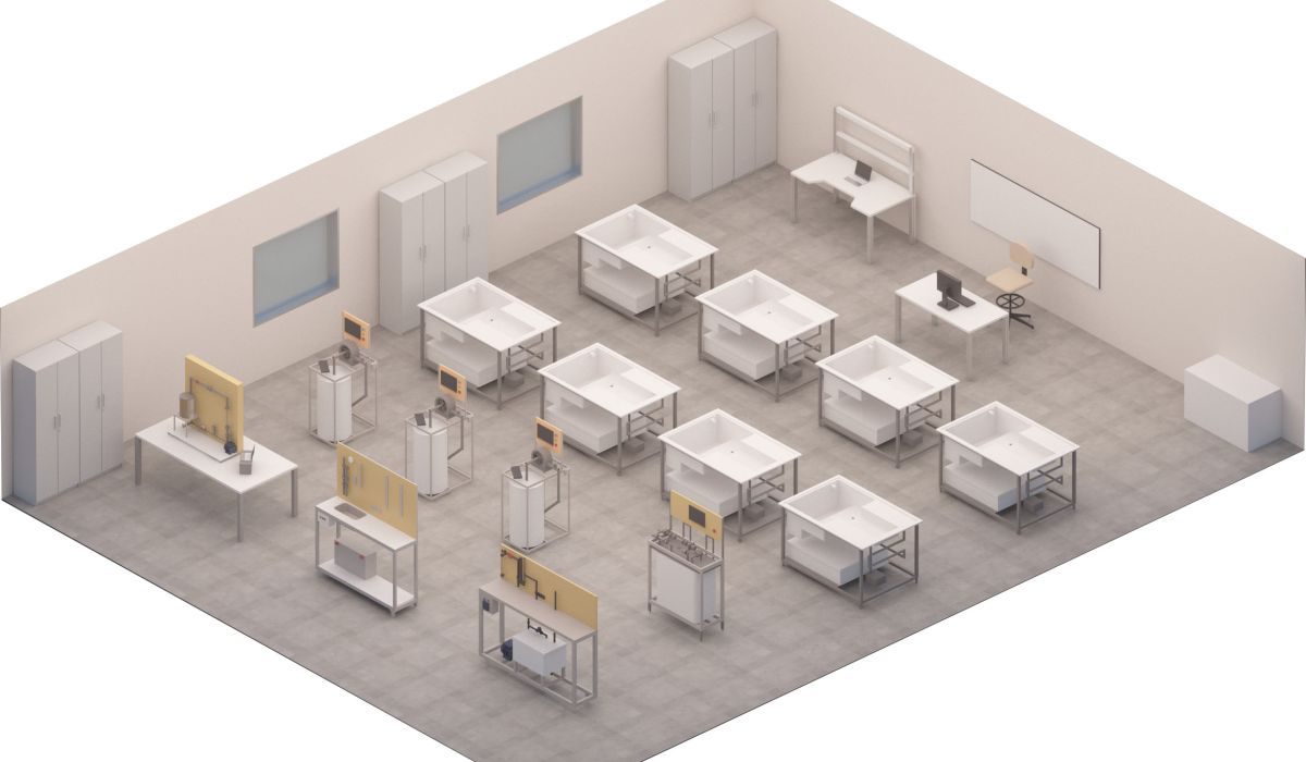 SOLUTION LABORATORY FOR FLUID MECHANICS