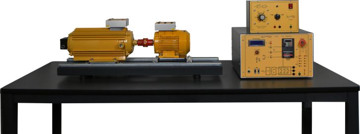 BENCH FOR THE STUDY OF SPEED CONTROL OF AC MOTORS (0,3 kW)
