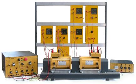 SET OF MODULES FOR THE STUDY OF ELECTRICAL MEASUREMENTS WITH ALTERNATOR