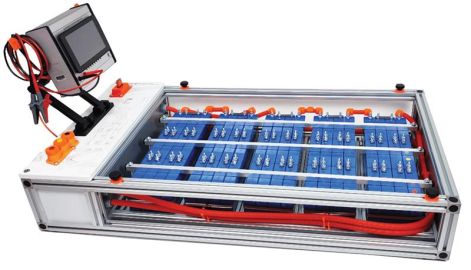 TRAINER FOR THE STUDY OF THE BATTERY PACK  IN ELECTRIC VEHICLES