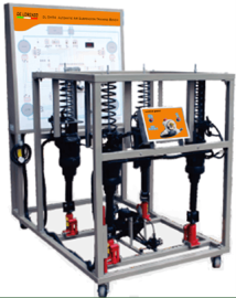 BANC DIDACTIQUE DE SUSPENSION PNEUMATIQUE AUTOMATIQUE