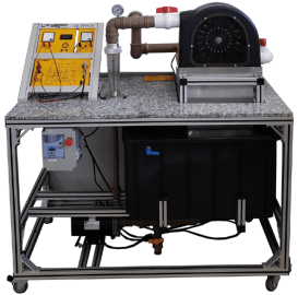 SISTEMA DIDATTICO PER STUDIO E FORMAZIONE IN TURBINA PELTON CON GENERATORE DC