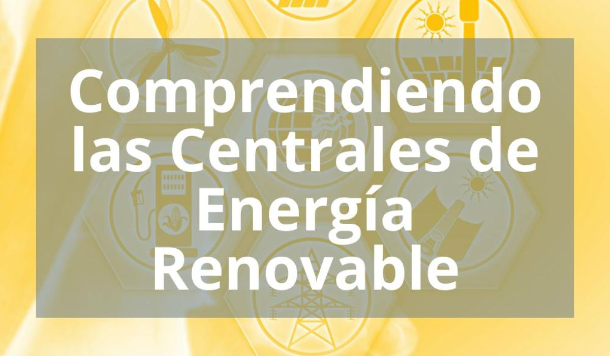 COMPRENDIENDO LAS CENTRALES DE ENERGÍA RENOVABLE
