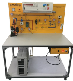 SISTEMA DIDÁCTICO PARA EL ESTUDIO Y ENTRENAMIENTO EN REFRIGERACIÓN Y AIRE ACONDICIONADO CON CICLO INVERSO