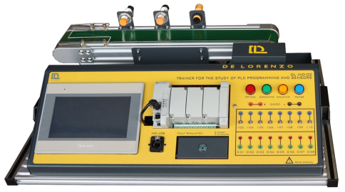 TRAINER FOR THE STUDY OF PLC PROGRAMMING AND SENSORS