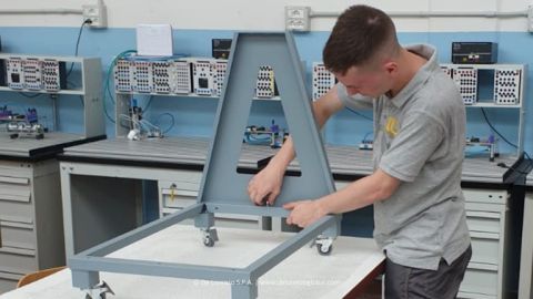 SUNWIND-A2 INSTALLATION, ADVANCED TRAINER ON SOLAR/WIND ENERGY, SCHOOL: ISIS PORDENONE “L.ZANUSSI”, CITY: PORDENONE – ITALY