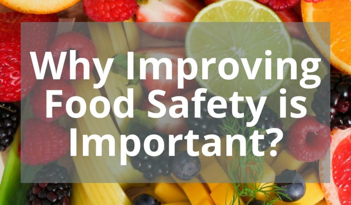 WHY IMPROVING FOOD SAFETY IS IMPORTANT?